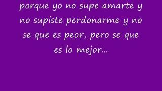 LU-Sin un Adiós con letra/with lyrics