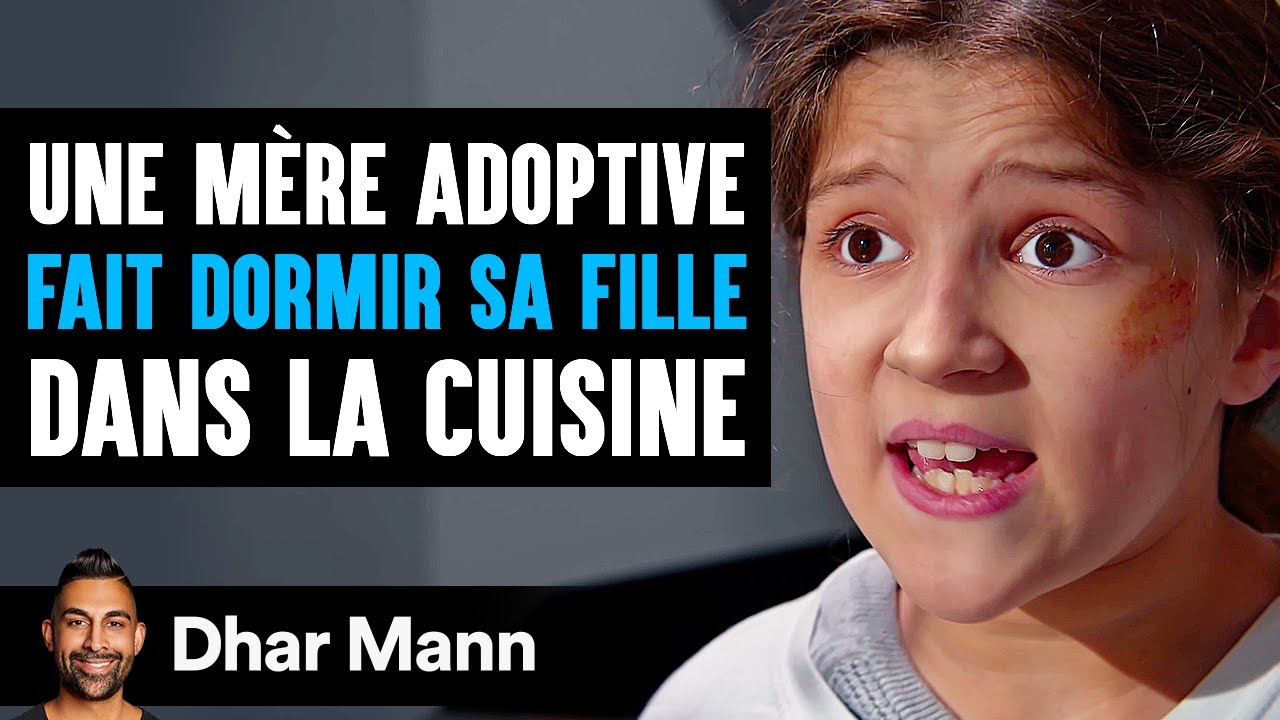 Une Mère Adoptive FAIT DORMIR SA FILLE Dans La Cuisine | Dhar Mann Studios
