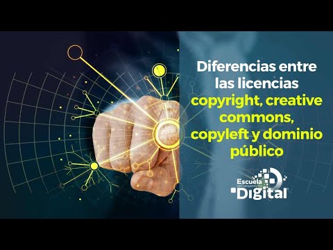 ECD | Diferencias entre las licencias copyright, creative commons, copyleft y dominio público