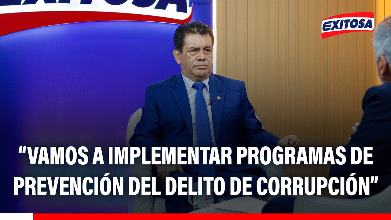 🔴🔵 Tomás Gálvez: “Vamos a implementar programas de prevención del delito de corrupción”