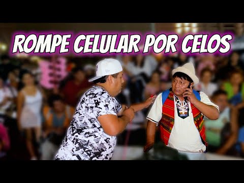 Cholo Victor breaks his cell phone out of jealousy 😂