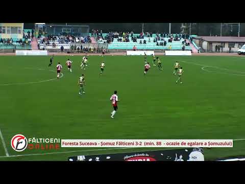 L3/E4: Foresta Suceava - Șomuz Fălticeni 3-2 (min. 88 ocazie de egalare a Șomuzului)