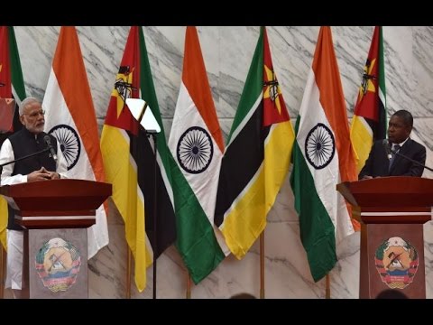 PM Modi's speech at the Joint Press Statements in Maputo, Mozambique