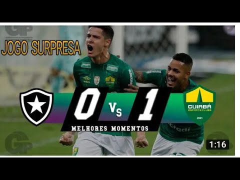 Botafogo 0 x 1 Cuiabá | MELHORES MOMENTOS | Copa do Brasil 27/10/2020