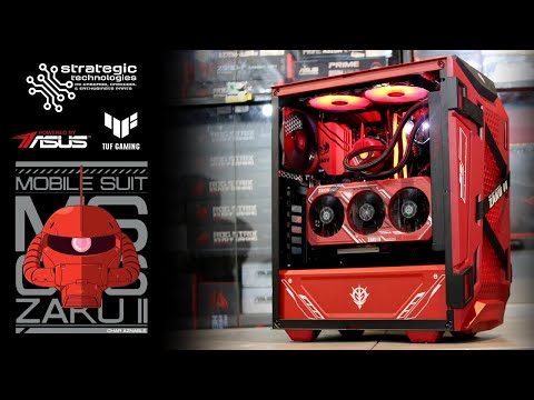 FULL BUILD LOG: ASUS TUF Gaming ZAKU II Limited Edition Gaming PC