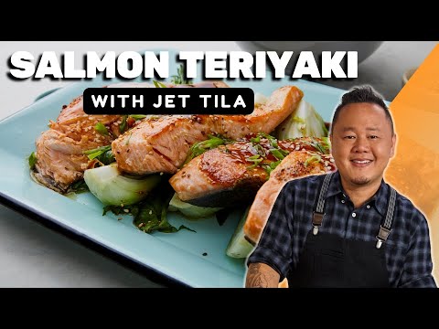 Jet Tila's Salmon Teriyaki | In the Kitchen with Jet Tila | Food Network