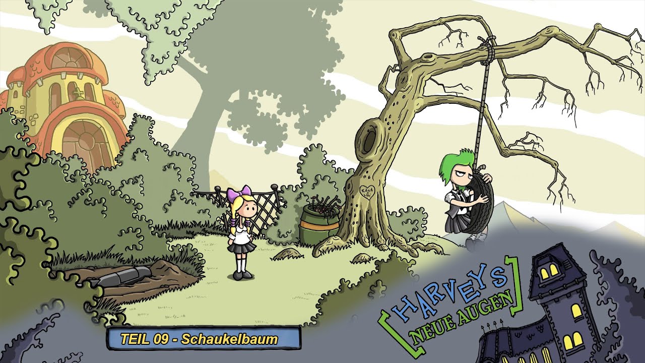 Harveys neue Augen Teil09: Liebe, Tod und ein Schaukelbaum-Massaker #youtubestar #gameplay