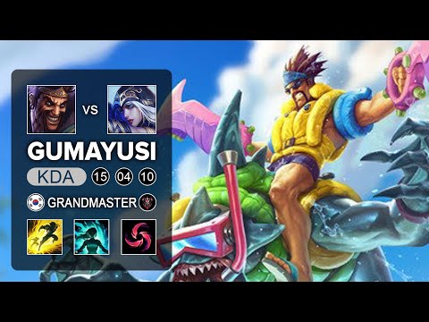 T1 Gumayusi Draven vs Ashe ADC - KR Grandmaster Patch 10.23