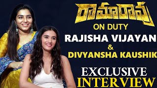 Rajisha Vijayan and Divyansha Kaushik Exclusive Interview | Ramarao On Duty