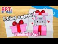 How to draw A CAT | FOILDING SURPRISE | Art and doodles for kids