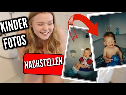 PEINLICHE KINDER FOTOS NACHSTELLEN mit Mama und Im'Jette I Meggyxoxo