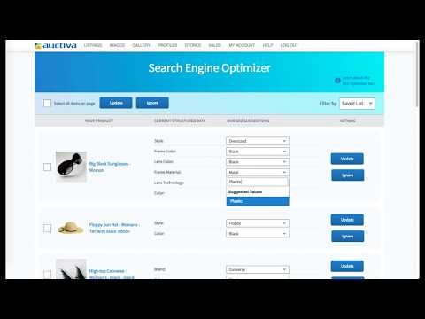 SEO Tool - Auctiva