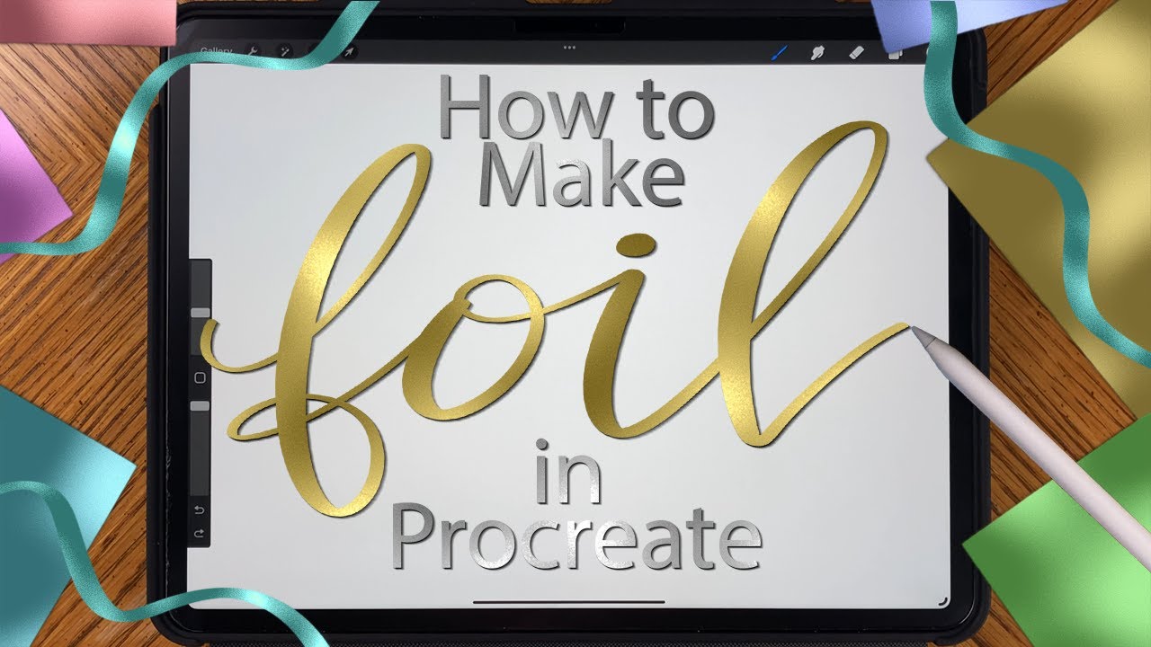 How to Create Foil in Procreate
