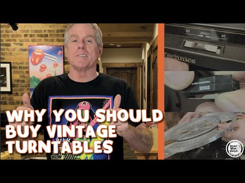 Why I Buy Used Turntables (and you should too)
