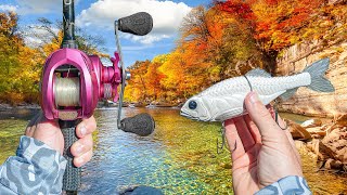 Fishing A COLD River With My FAVORITE Lures (Big Bites)