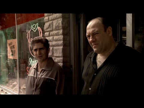 Mobsters Meeting At Satriale's - The Sopranos HD