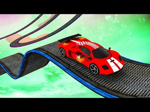 Impossible Stunt Car Tracks 3D - Car Games #LvL 1- Android GamePlay 2022