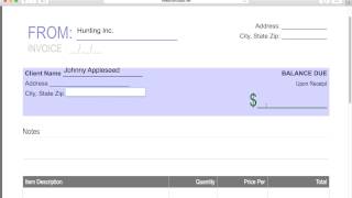 How to Write a Simple Receipt Form | PDF | Word
