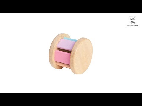 PlanToys žaislas - barškutis Roller (PT5220) video