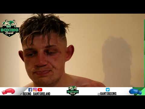A DEVASTATED BUT INCREDIBLY RESPECTFUL KEVIN CRONIN AFTER LOSING CLOSE FIGHT TO JAMIE MORRISEY