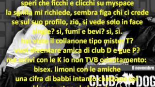 Frangetta Club Dogo - Il Deboscio + testo