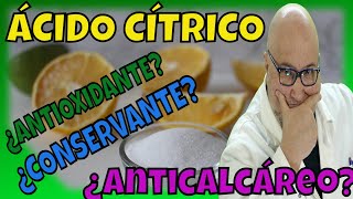 ACIDO CITRICO  ¿ Para que sirve 🍋🍊