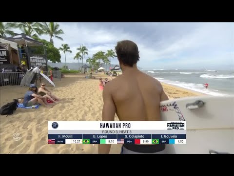 Hawaiian Pro, Men's Qualifying Series - Round 3 heat 3