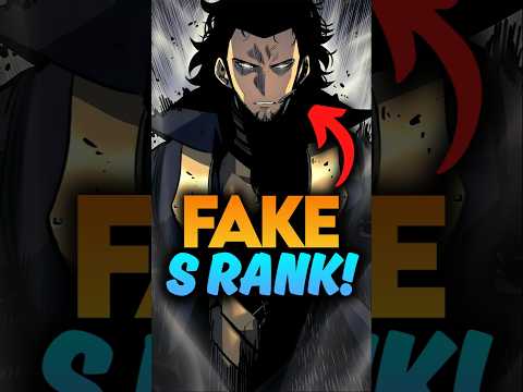 Goto Ryuji Faked His S-Rank? Solo Leveling #sololeveling #shorts