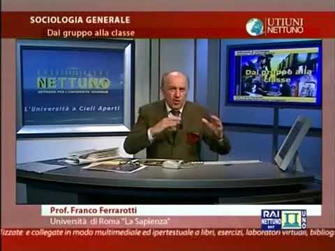 Sociologia: Franco Ferrarotti 🎓​ Lez. 9: Dal gruppo alla classe 📚 Corso