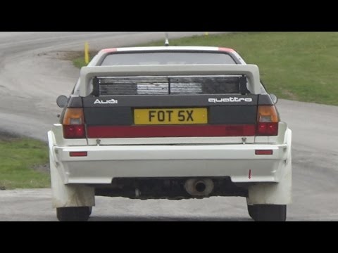 Audi Quattro Gr.4 Turbo 'Wastegate Flutter' *Pure Sound* HD