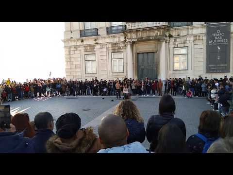 AWESOME STREET PERFORMANCE IN LISBON!