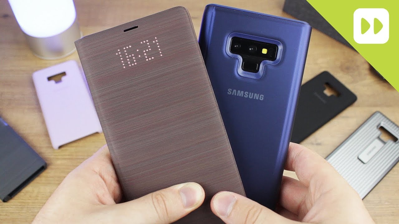 Samsung Galaxy Note 9 Official Case Round Up - First Look