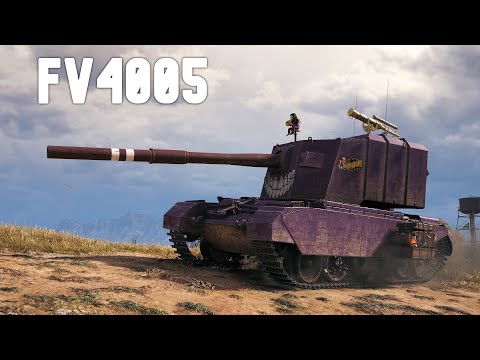 World of Tanks FV4005 Stage II - Blazing Fast! 10K DMG in Just 3 Minutes!