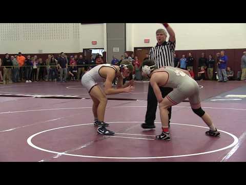 2018-03-03 152 lb Semis - Daniel Mancini (Owen J. Roberts) vs Matt Phayre (West Chester Henderson)