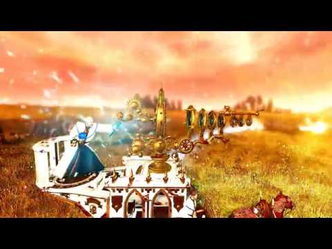 Total War: Warhammer II ♦ Luminark of Hysh close-up shooting Animation