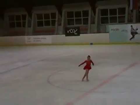 Lodz open cup - Patrycja Urbanvzyk, Girls Bronze Free skating