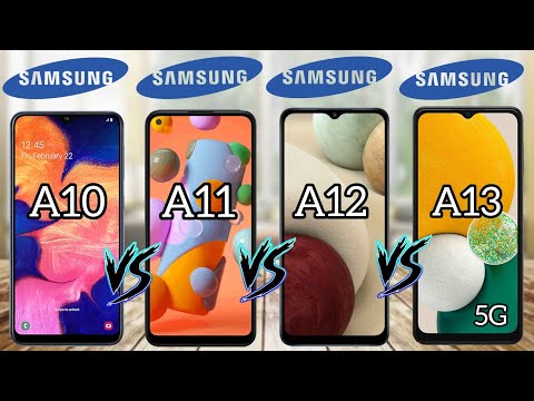 Samsung Galaxy A13 5G Vs Galaxy A12 Vs A11 Vs A10 | Full Comparison (2022)