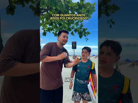 Quantos anos Jesus foi crucificado? #SHORTS