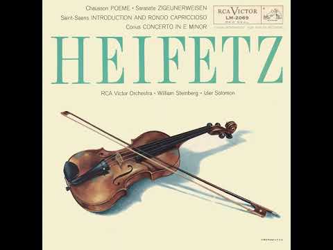 Pablo de Sarasate: Zigeunerweisen, Op. 20, No. 1 - Jascha Heifetz, William Steinberg, RCA Victor S.O