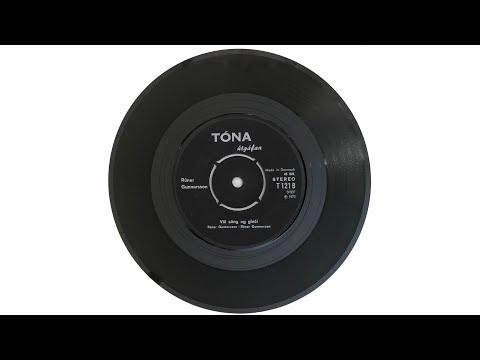 Rúnar Gunnarsson - Við söng og gleði [Icelandic Pop-Rock - 1972 - Extremely Rare 45]