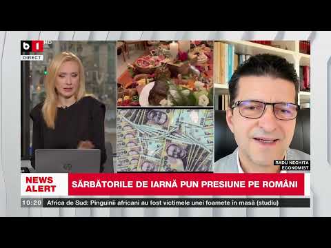 RADU NECHITA, ECONOMIST, DESPRE BUGETUL REDUS DE SĂRBĂTORI_Știri B1TV_6 dec. 2025
