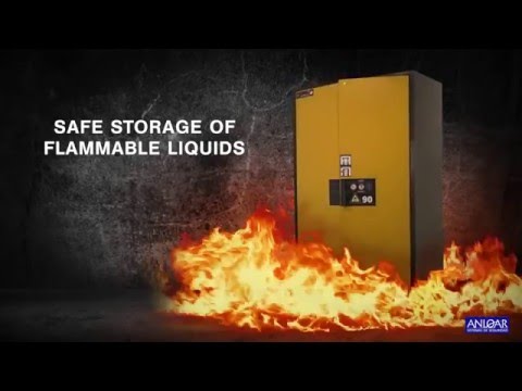 Armarios para proteger sustancias peligrosas