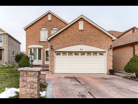 61 Addley Crescent, Ajax Home for Sale - Real Estate Properties for Sale