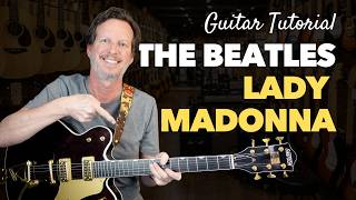 Lady Madonna by The Beatles - Step-by-Step Guitar Tutorial