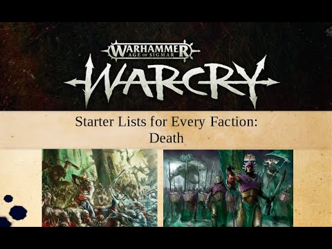 Starter Lists for Every Warcry Faction - Death