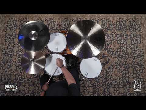 Sabian 18" HHX Medium Crash Cymbal - Brilliant - 1491g (11808XMB-1100719DD)