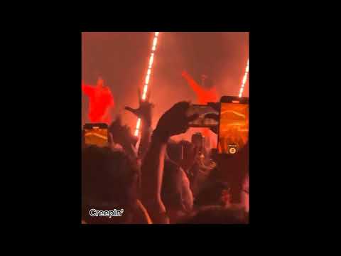 Metro Boomin perform "Creepin" along with The Weeknd, Diddy and 21 Savage at Coachella