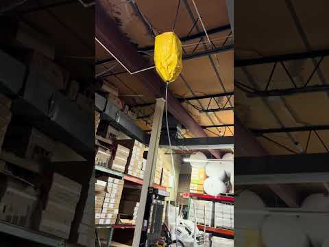 Bucket Style Roof Leak Drain Kit (hose and 21" bungees)