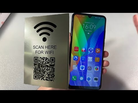 How to scan wifi qr code huawei Y6P | How to scan wifi qr code using huawei Y6P