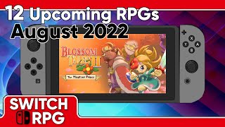 12 NEW Upcoming RPGs On Nintendo Switch For August 2022 | SwitchRPG